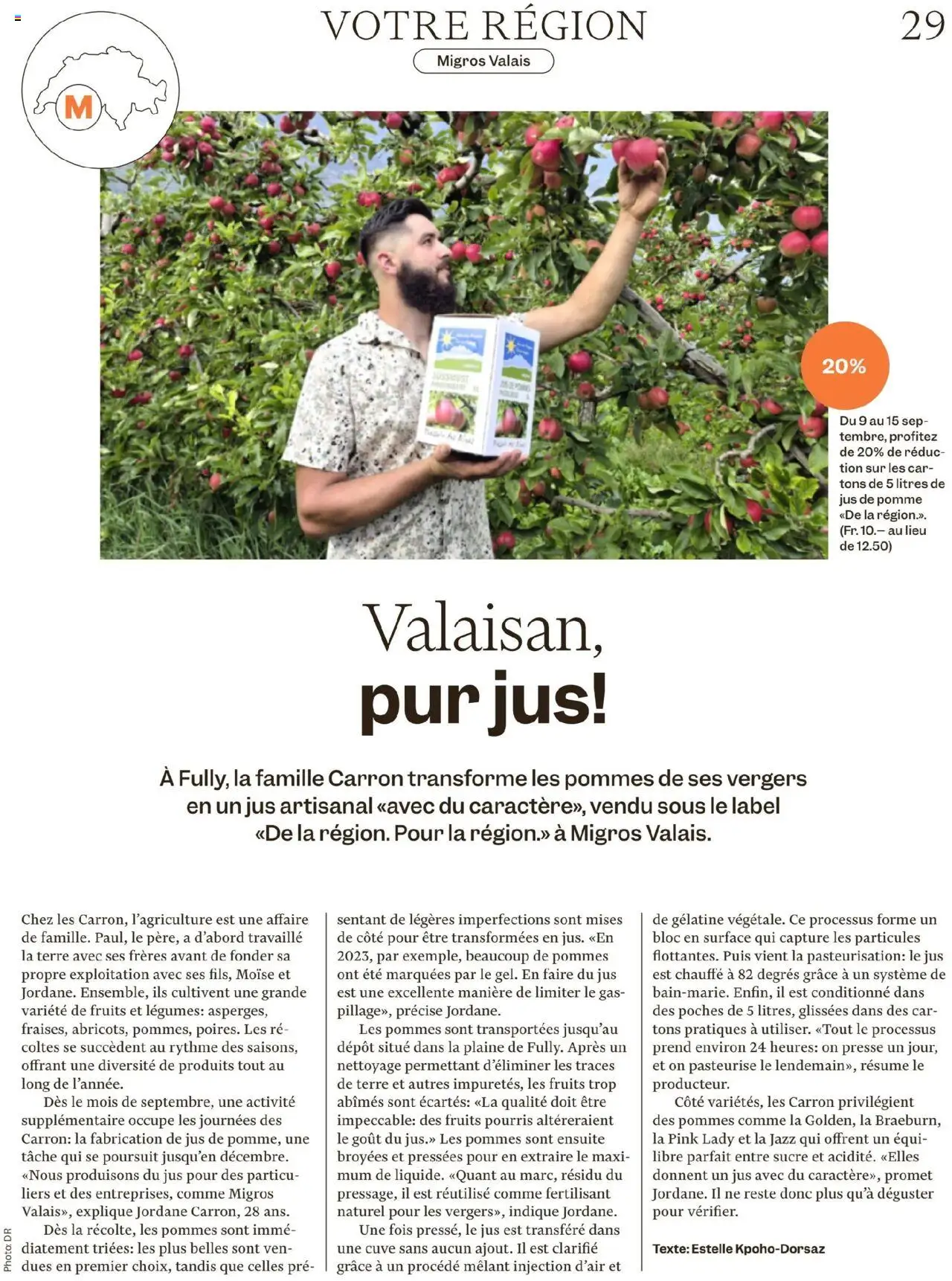 Migros Magazin FR – gültig ab 08.09.2025 | Seite: 29 | Produkte: Presse, Apple