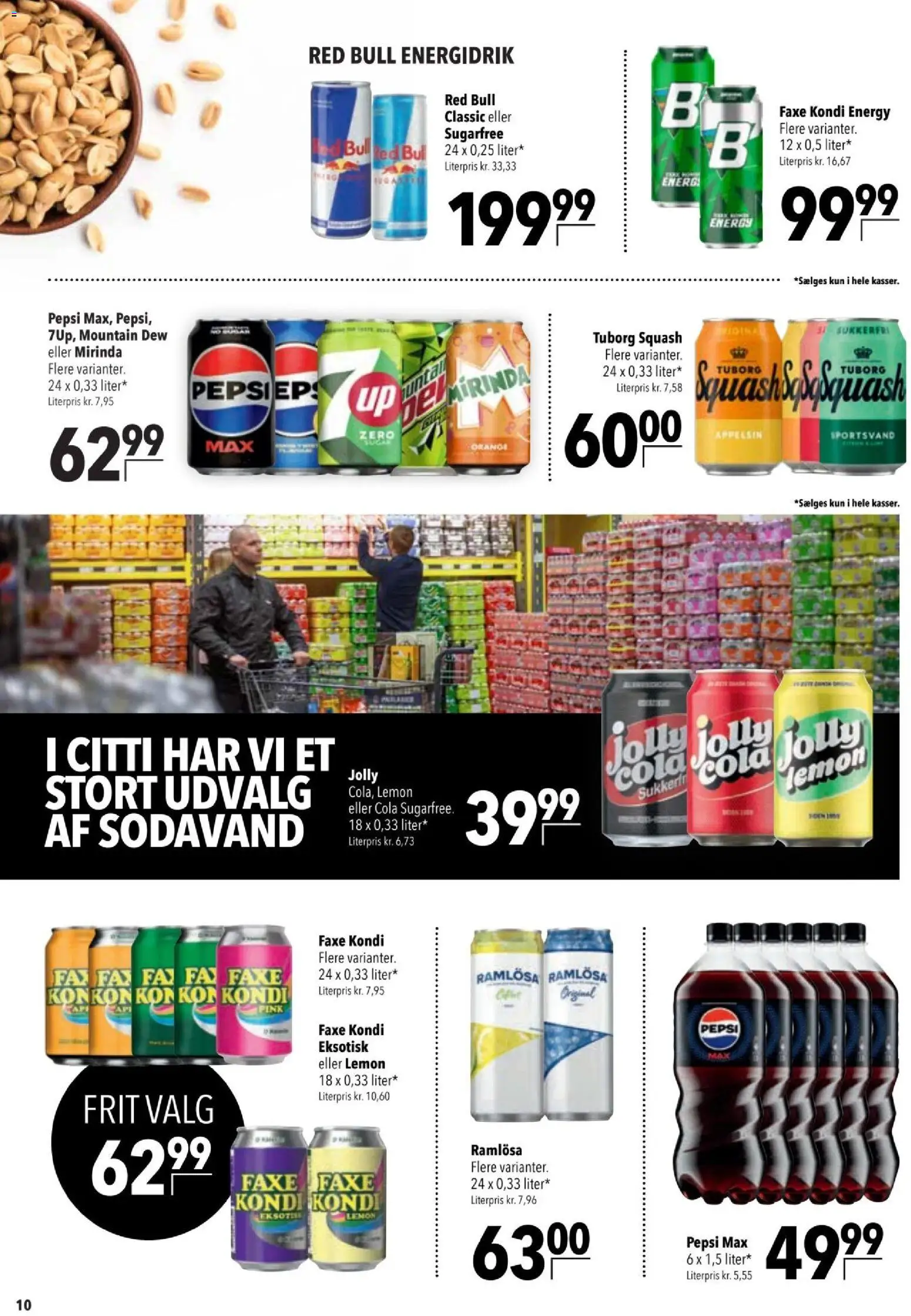 CITTI tilbudsavis – gyldig fra 15.04.2026 | Side: 10 | Produkter: Sodavand, Faxe Kondi, Pepsi, Pepsi Max