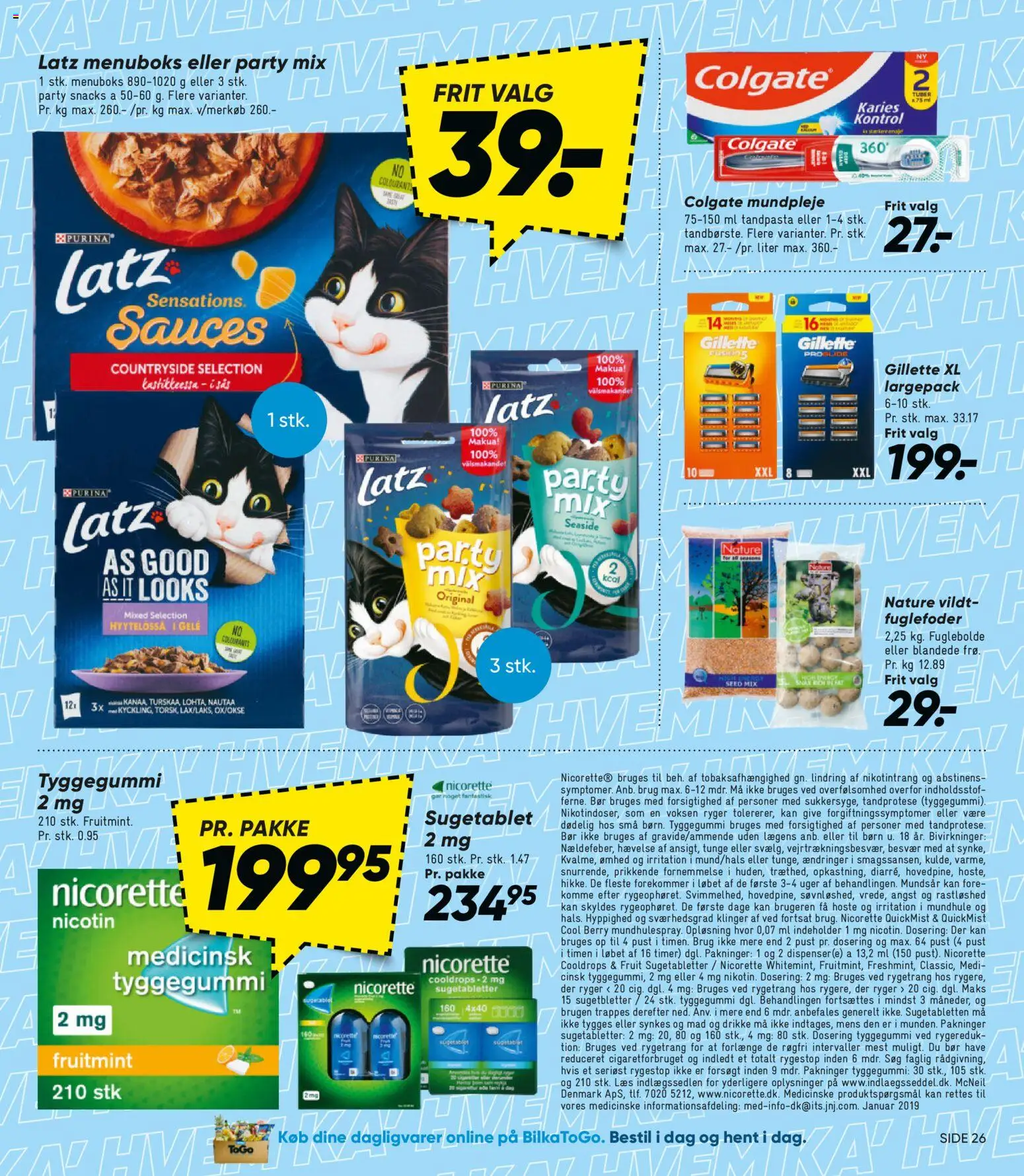 Bilka tilbudsavis – gyldig fra 09.01.2026 | Side: 34 | Produkter: Tandpasta, Søm
