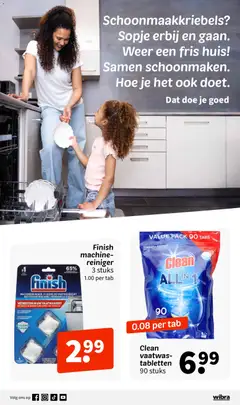 Wibra folder - Voorbeeld van een folder van Wibra, geldig van 16.03.2026 | Pagina: 2 | Producten: NOS, Vaatwasser