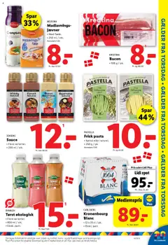 Lidl Tilbudsavis gyldig fra 17.08.2025 | Side: 25 | Produkter: Pasta, Whisky, Bacon, Spinat
