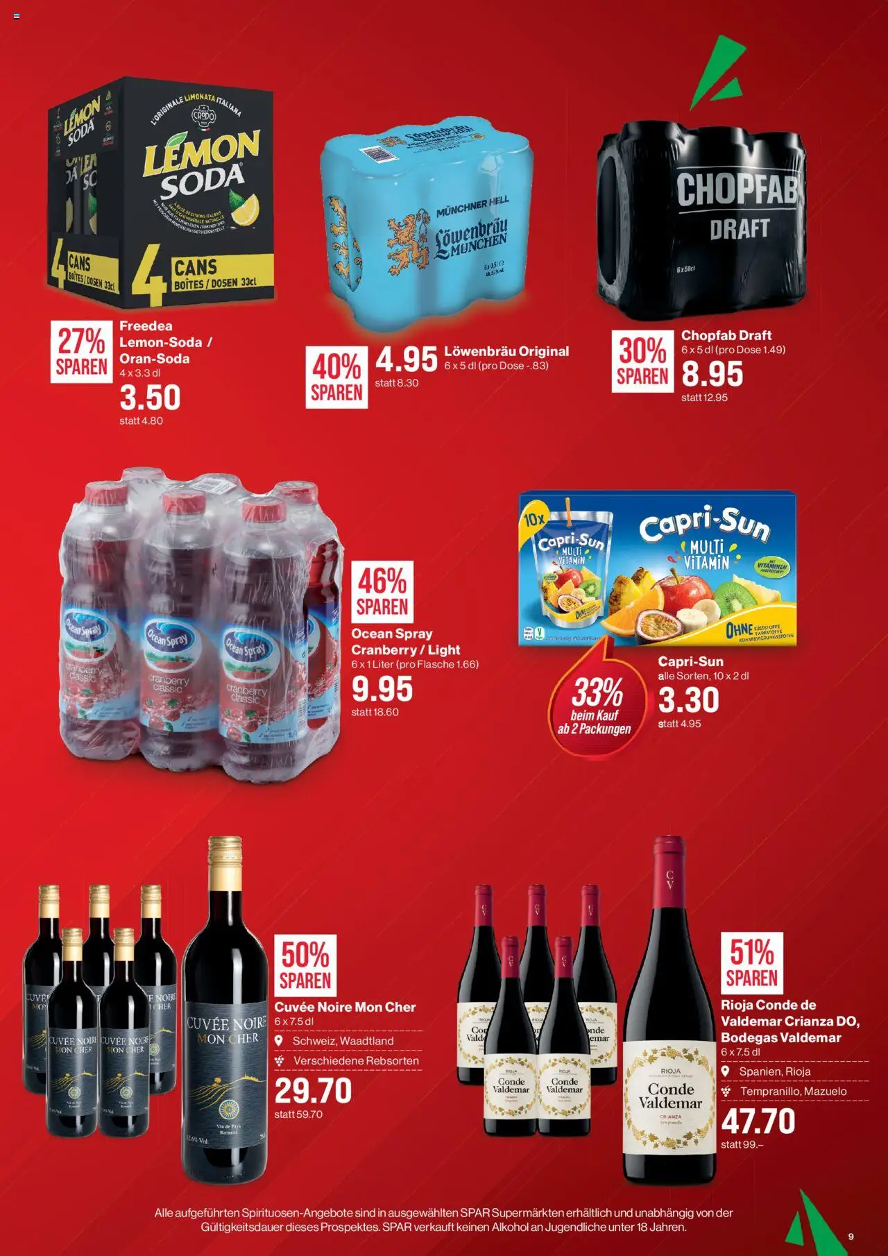 SPAR Aktionen – gültig ab 18.09.2025 | Seite: 9