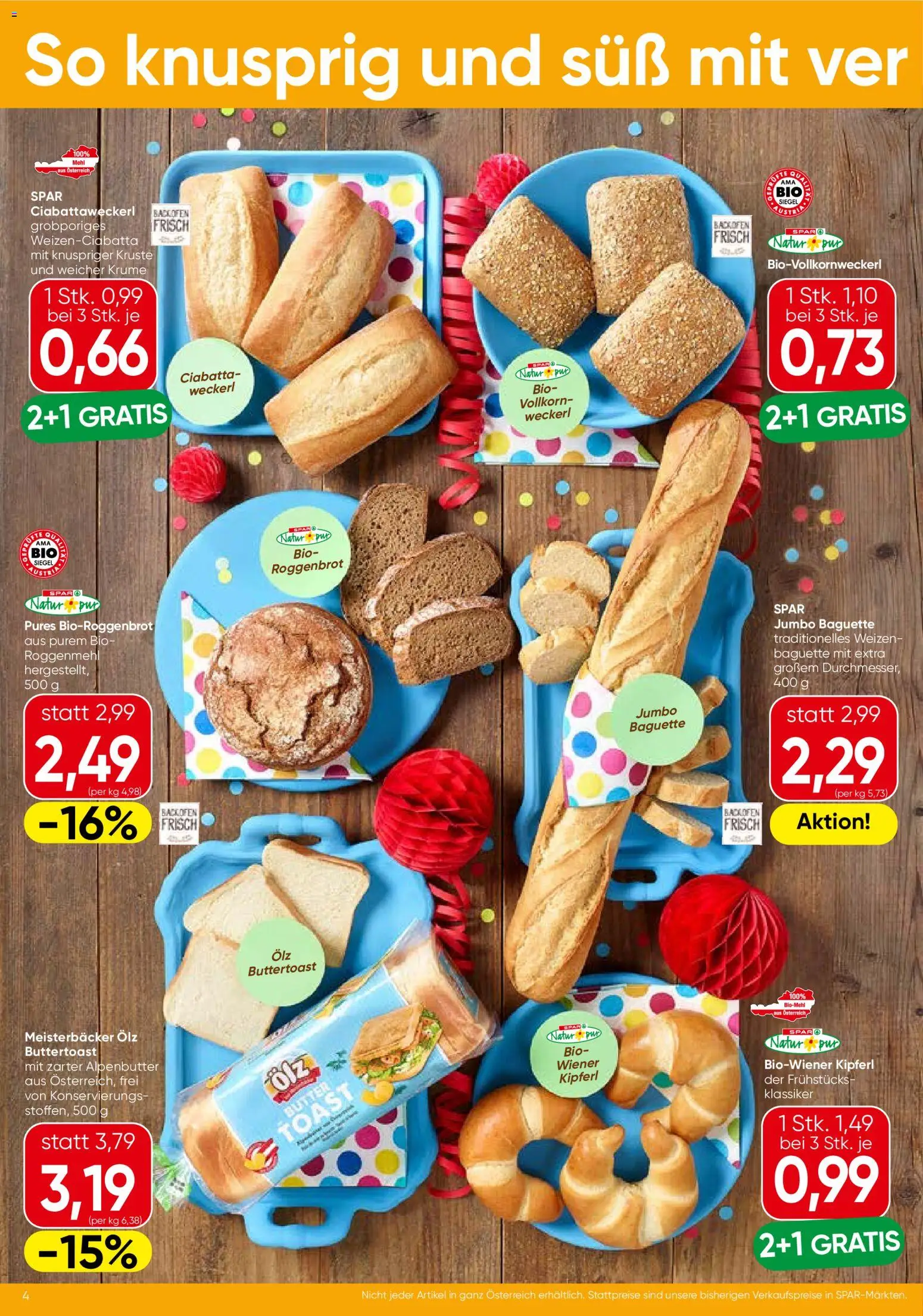 Spar Flugblatt - Salzburg gültig ab 12.02.2026 | Seite: 4 | Produkte: Jääkaappipakastin, Butter
