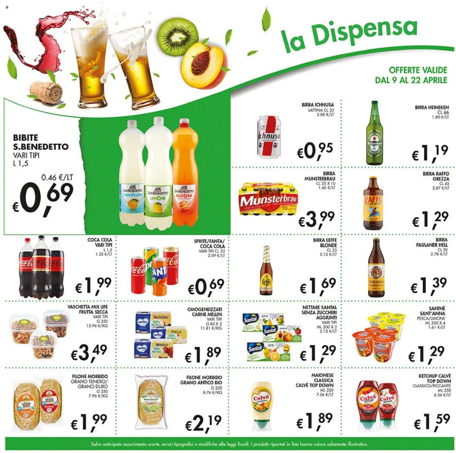 Volantino Coal del 09.04.2026 | Pagina: 21 | Prodotti: Ketchup, Pompelmo, Maionese, Coca Cola