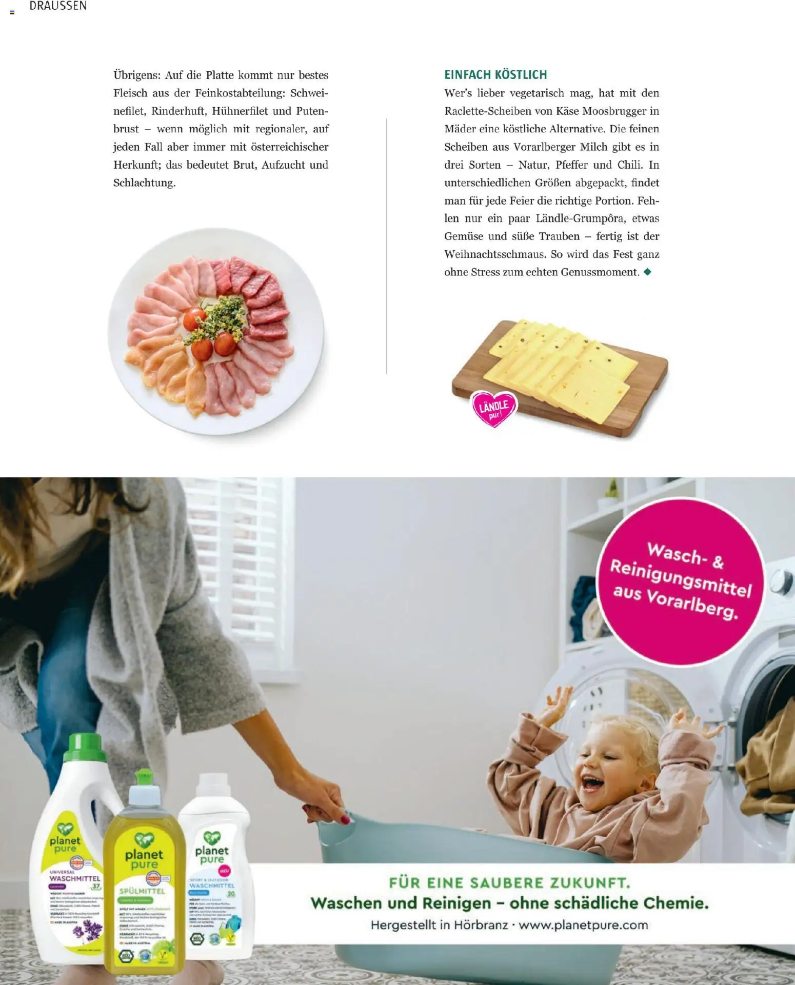 Sutterlüty B’sundrig Magazine gültig ab 17.11.2025 | Seite: 48 | Produkte: Gemüse, Pfeffer, Käse, Waschmittel