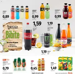 Volantino Famila del 31.07.2025 | Pagina: 11 | Prodotti: Arance, Ananas, Arancia, Coca Cola