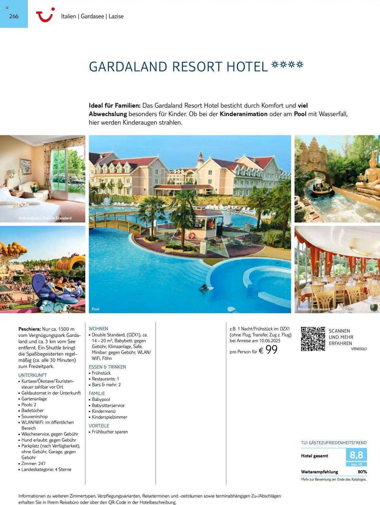 TUI Prospekt 	 – gültig ab 01.11.2024 | Seite: 266 | Produkte: Babybett, Föhn