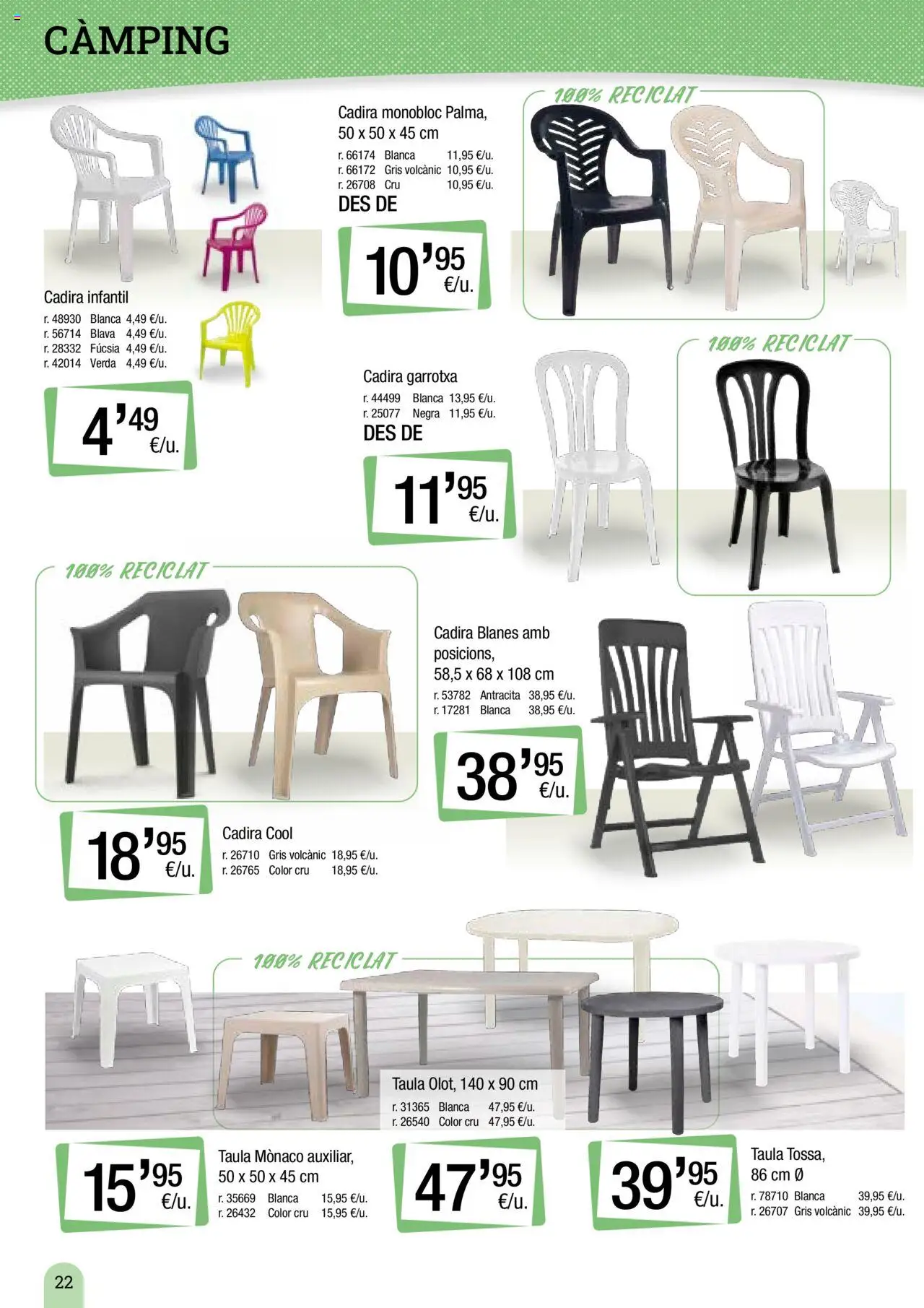 Bonpreu - Catálogo de camping y jardín │ válido desde el 18.03.2025 | Página: 22