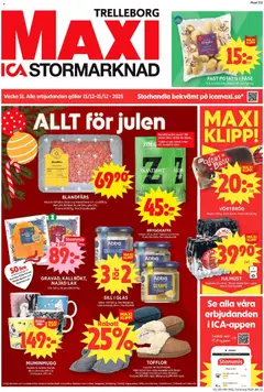 ICA Maxi - Trelleborg - Förhandsvisning av reklamblad från butik ICA Maxi aktuell från 15.12.2025