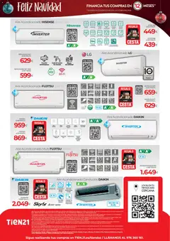 Vista previa Tien 21 folleto válido desde el 01.12.2025 | Página: 16 | Productos: Polvo, Aire acondicionado, Cesta