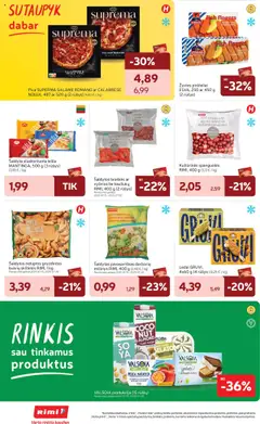 Rimi - Leidinys│galioja nuo 22.07.2025 | Puslapis: 15 | Prekių: Ledai, Pica, Braškės