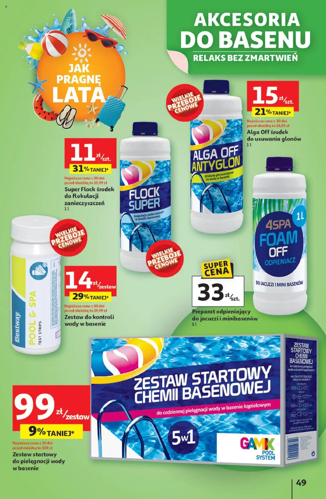 Auchan Gazetka - Jak Pragnę Lata Hipermarket od 20.06.2025 | Strona: 53