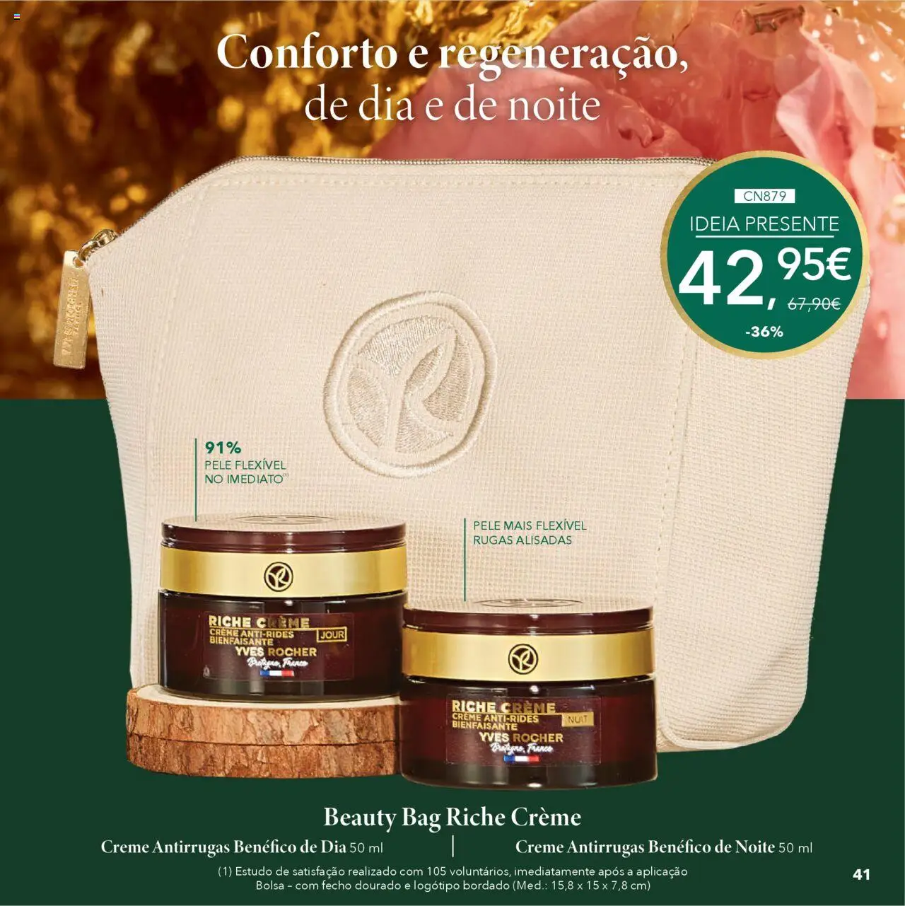 Yves Rocher Natal │ válido de 17.10.2025 | Página: 41 | Produtos: Bolsa, Creme