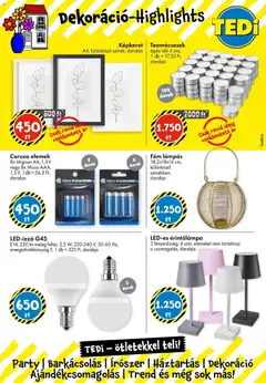 TEDi Akciós újság - amely érvényes a következő dátumtól: 20.02.2026 | Oldal: 12