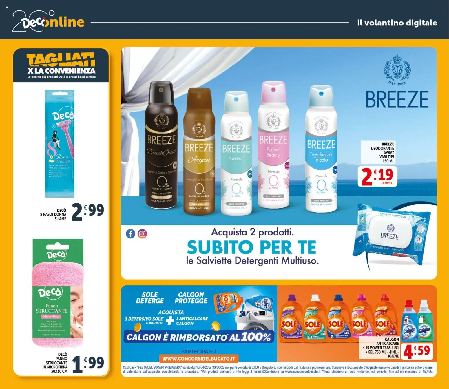 Volantino Decò del 21.04.2026 | Pagina: 31 | Prodotti: Tè, Anticalcare, Spezie, Alluminio