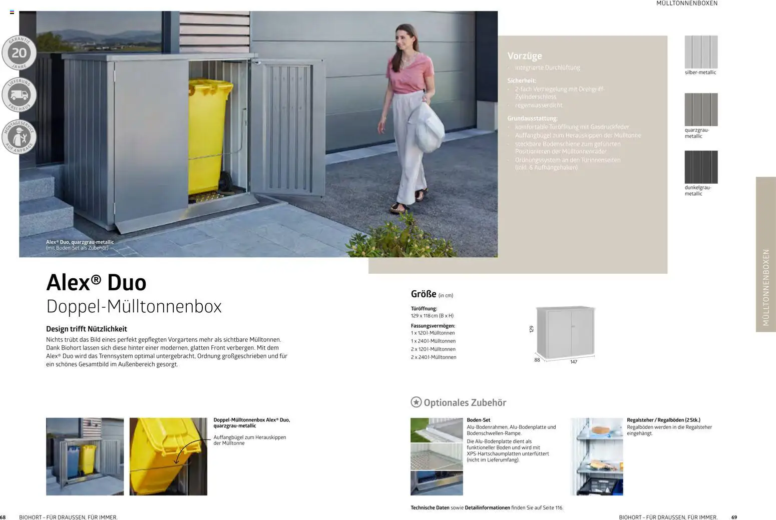 Dehner  Biohort – Metall für Garten & Terrasse gültig ab 05.01.2026 | Seite: 35