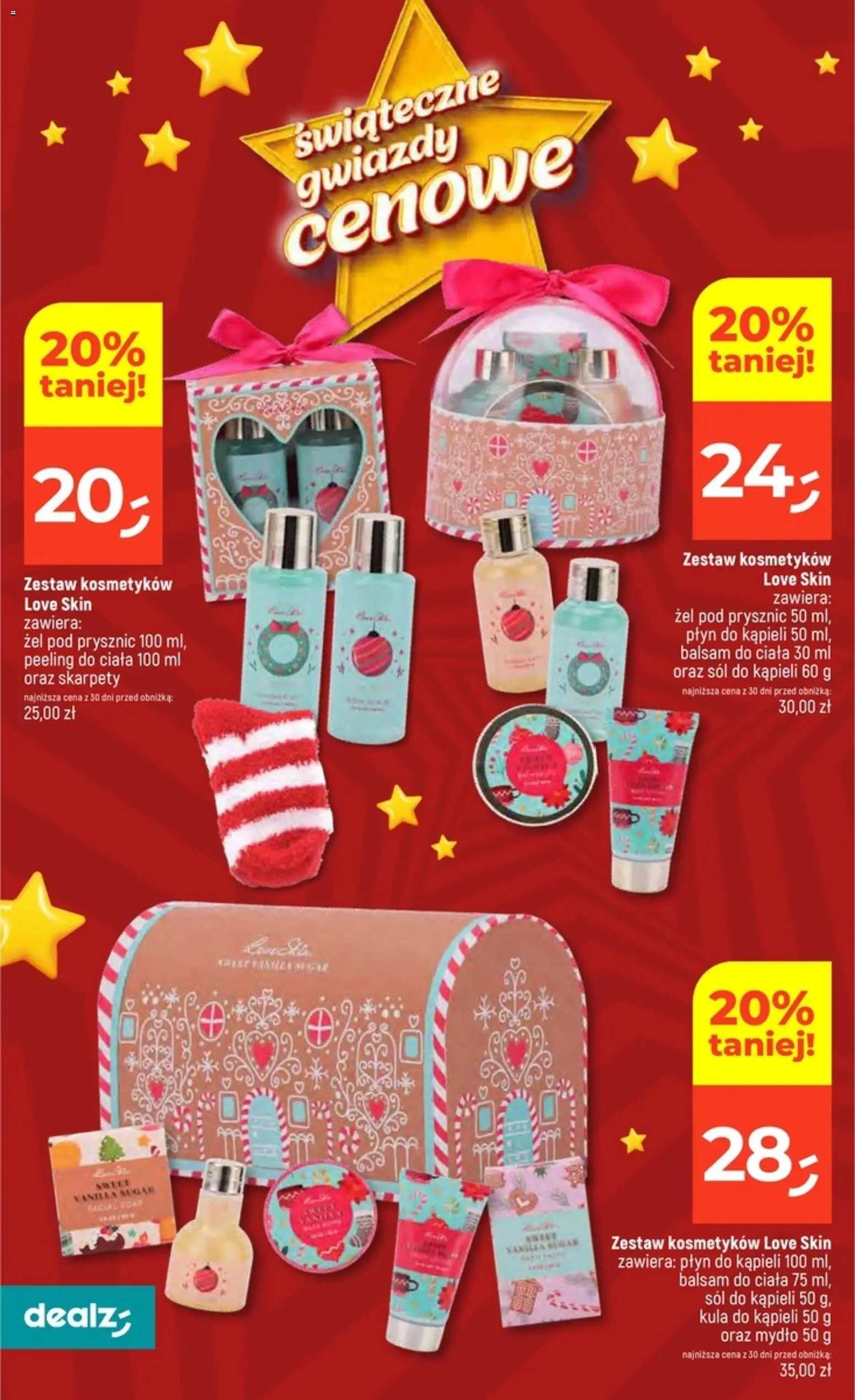 Dealz Gazetka od 20.11.2025 | Strona: 40 | Produkty: Skarpety, Płyn do kąpieli, Mydło, Sól