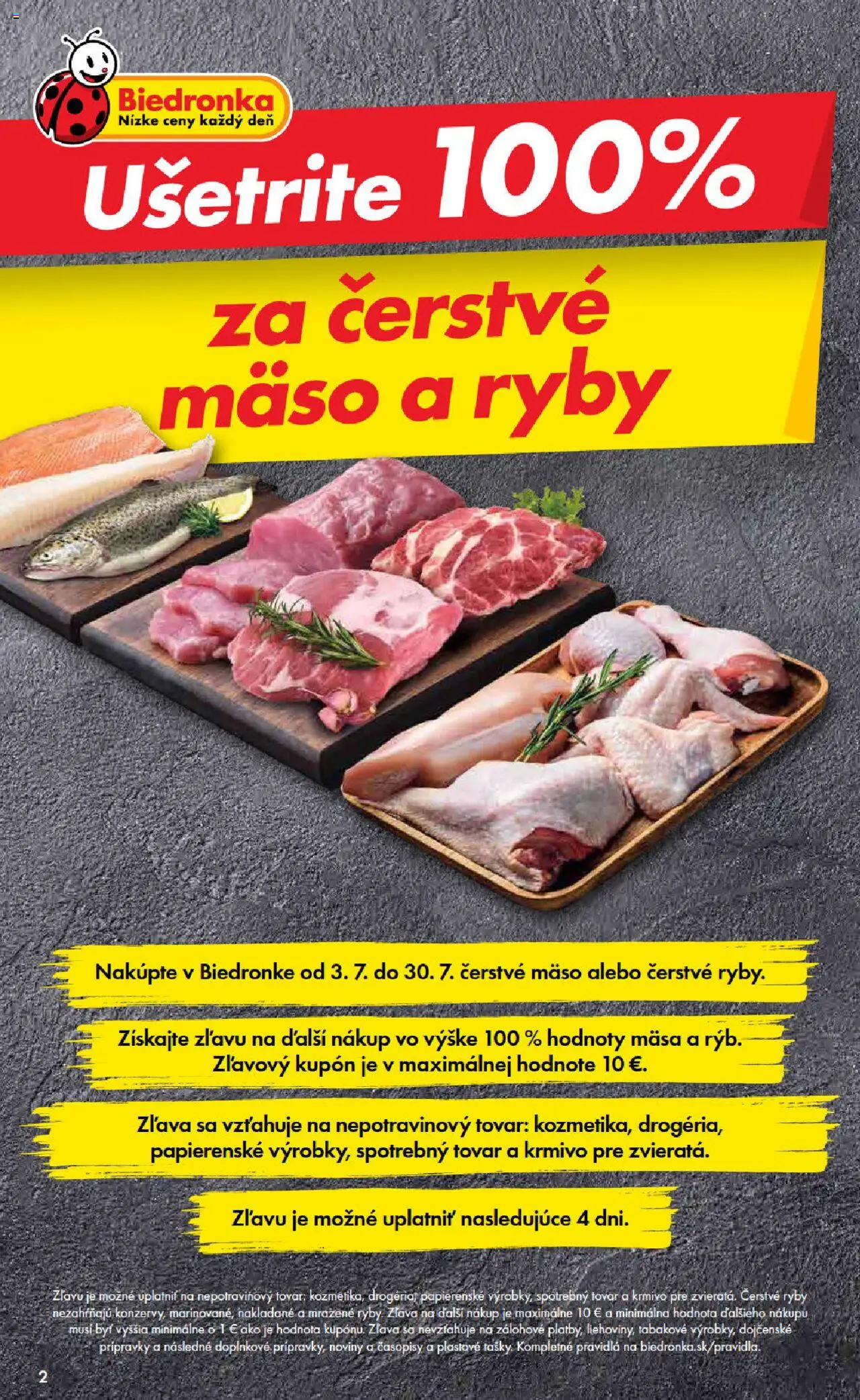 Biedronka leták │ platný od 17.07.2025 | Strana: 2 | Produkty: Ryby
