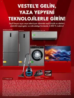 Vestel Katalog - 03.07.2025 tarihinden itibaren geçerlidir | Sayfa: 7 | Ürünler: Tablet, Televizyon, Ütü, Hava temizleyici