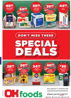 OK Foods specials catalogue – valid from 11.02.2026