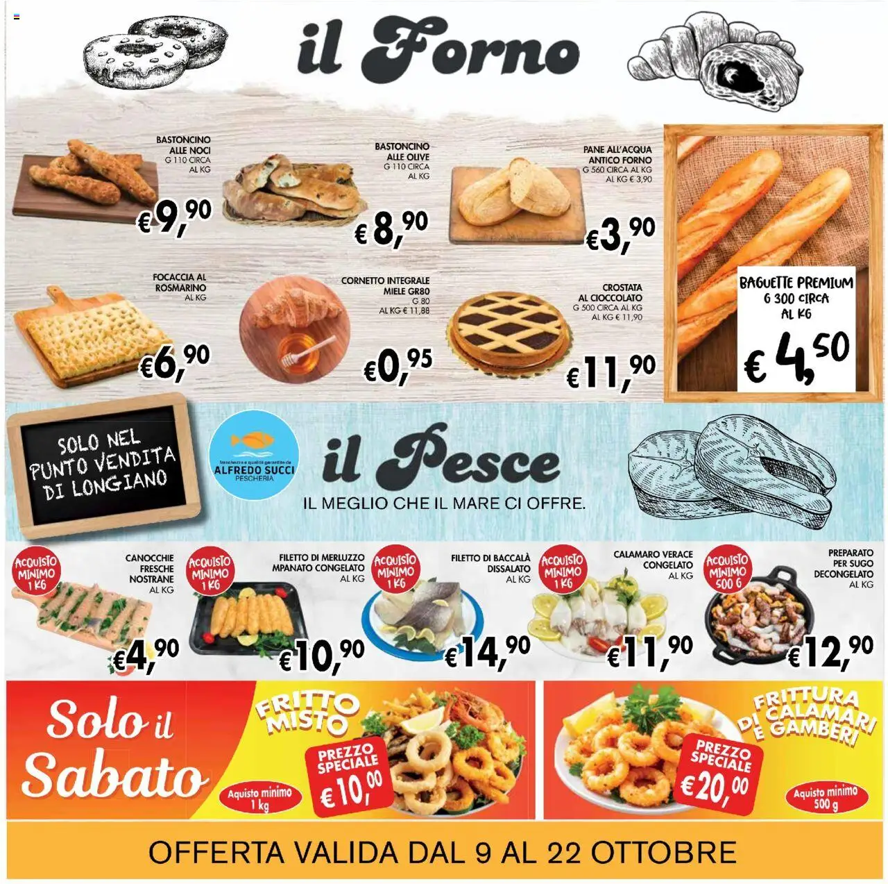 Volantino Coal del 09.10.2025 | Pagina: 8 | Prodotti: Rosmarino, Cornetto, Gamberi, Olive