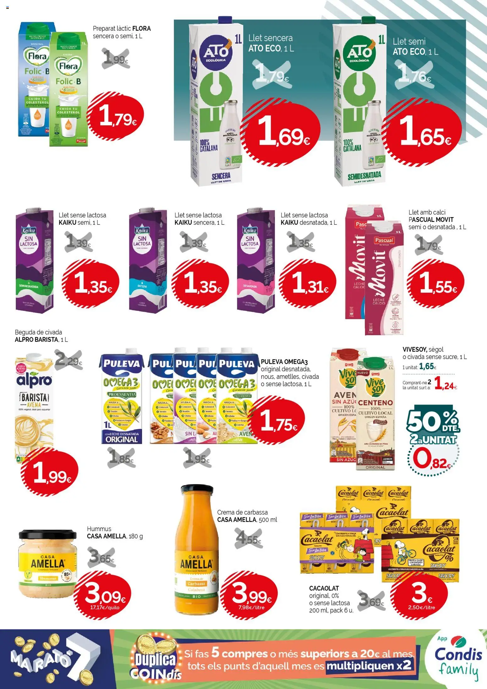 Condis - folleto life │ válido desde el 21.01.2026 | Página: 9 | Productos: Πράσινο τσάι, Leche, Crema