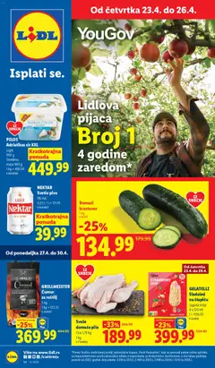 Lidl katalog - pregled Lidl kataloga - važi od 23.04.2026