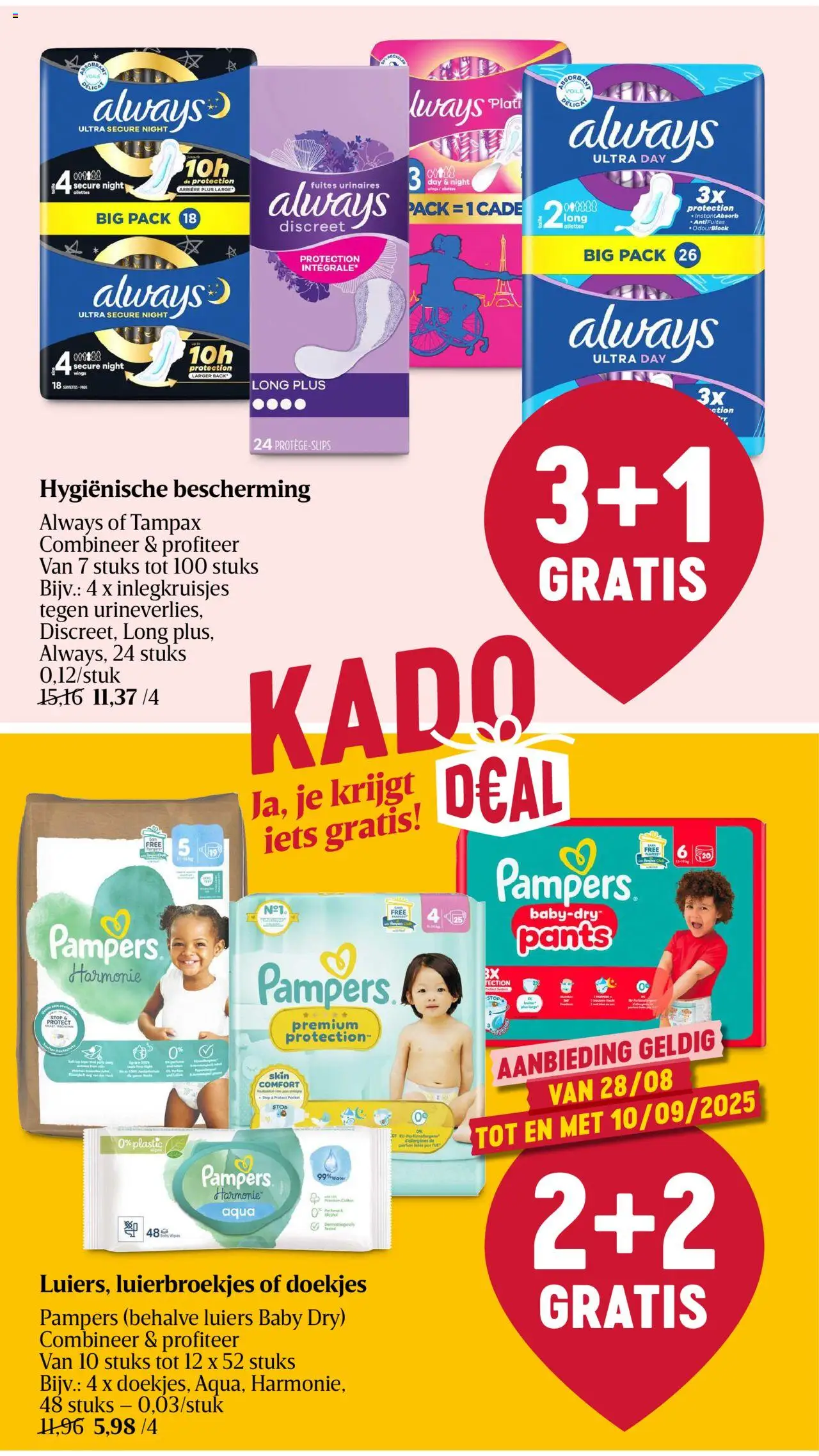  | Pagina: 21 | Producten: Pampers, Bébipulyka, Pads, Parfum