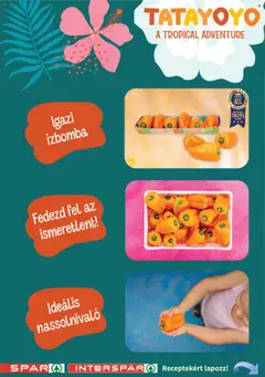 Spar Tatayoyo katalógus - amely érvényes a következő dátumtól: 14.08.2025