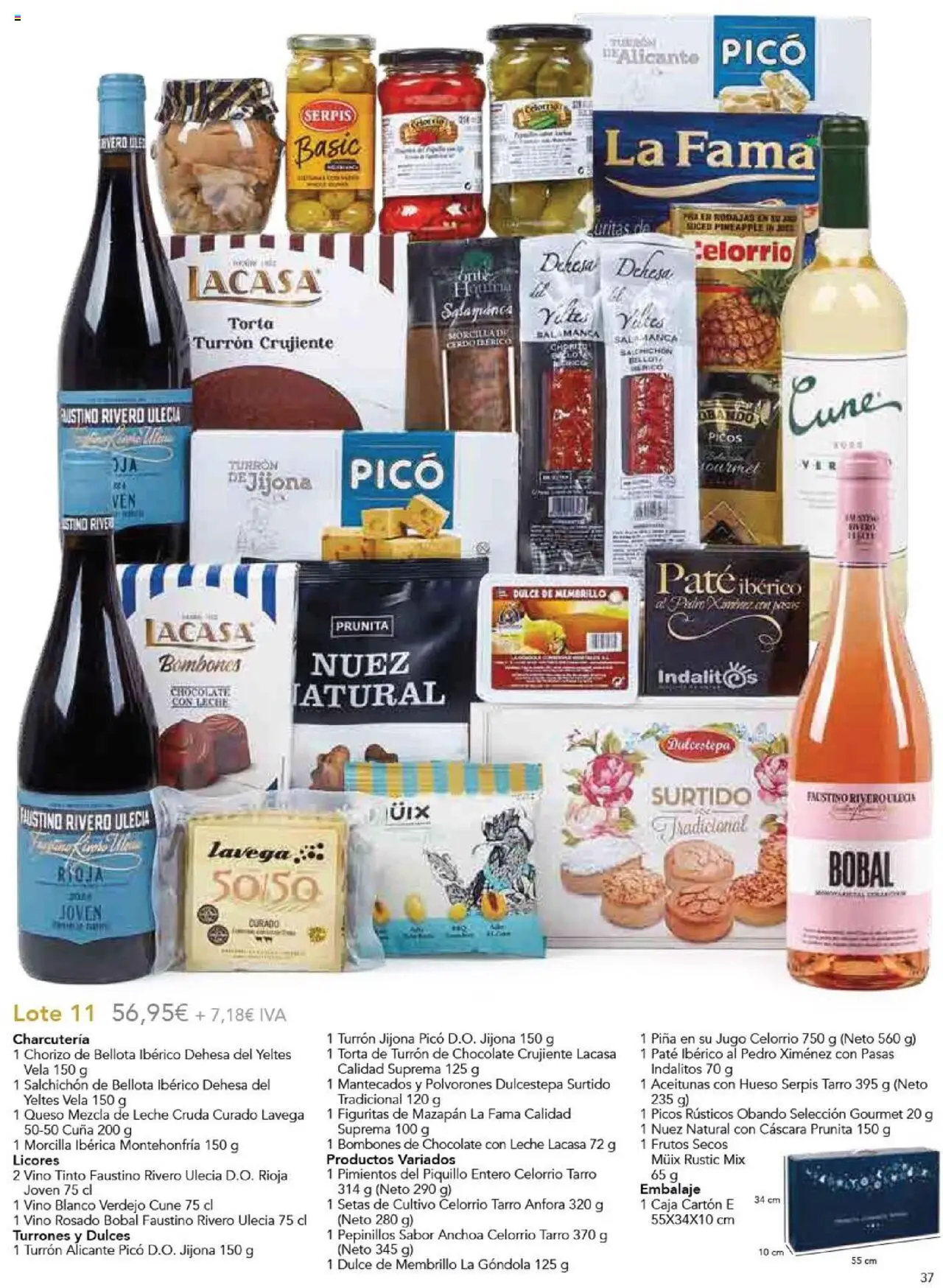 E.Leclerc Regalos de Navidad 2025 │ válido desde el 10.10.2025 | Página: 39 | Productos: Queso, Chocolate, Vino, Cuna