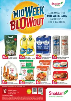 Preview of Shaklan - Midweek Blow Out - Shaklan Market 4, Al Warqa 1 valid from 27.10.2025