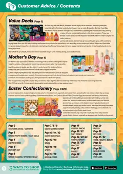 Preview of Bestway - The Big Deals Brochure valid from 27.02.2026 | Page: 2 | Products: Chocolate, Agrafeuse, Honey, Bakery