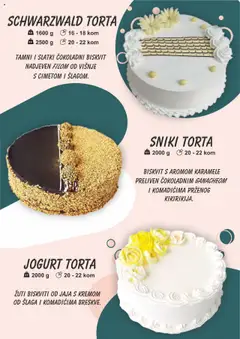 Boso katalog | vrijedi od 01.01.2025 | Stranica: 9 | Proizvodi: Jogurt, Jaja, Torta