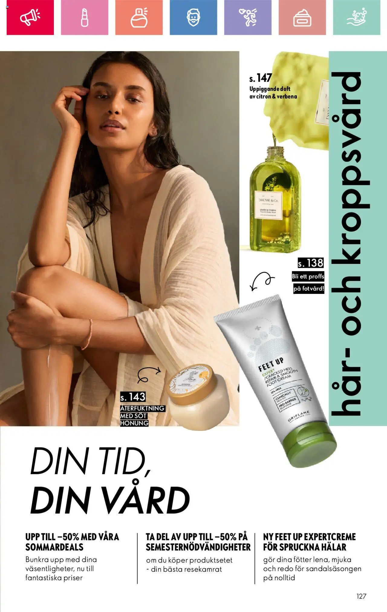 Oriflame reklamblad aktuell från 01.06.2025 | Sida: 127 | Produkter: Doft, Citron