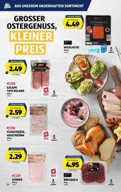 Aldi aktionen ab 26.03.2026 gültig | Seite: 25 | Produkte: Salami