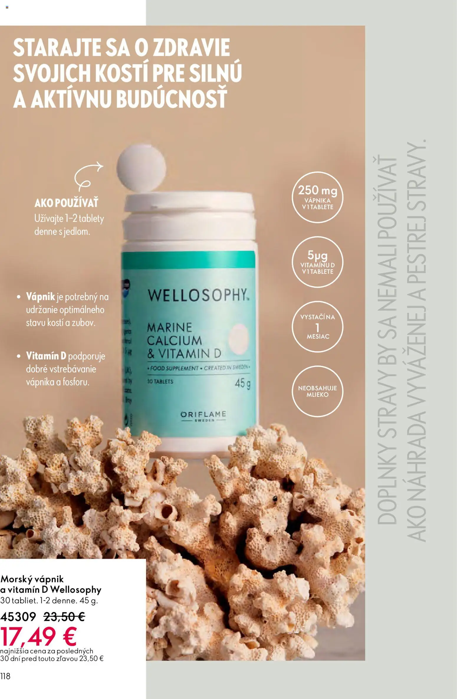 Nové Oriflame akcie – leták je platný od 04.03.2026 | Strana: 118 | Produkty: Mlieko