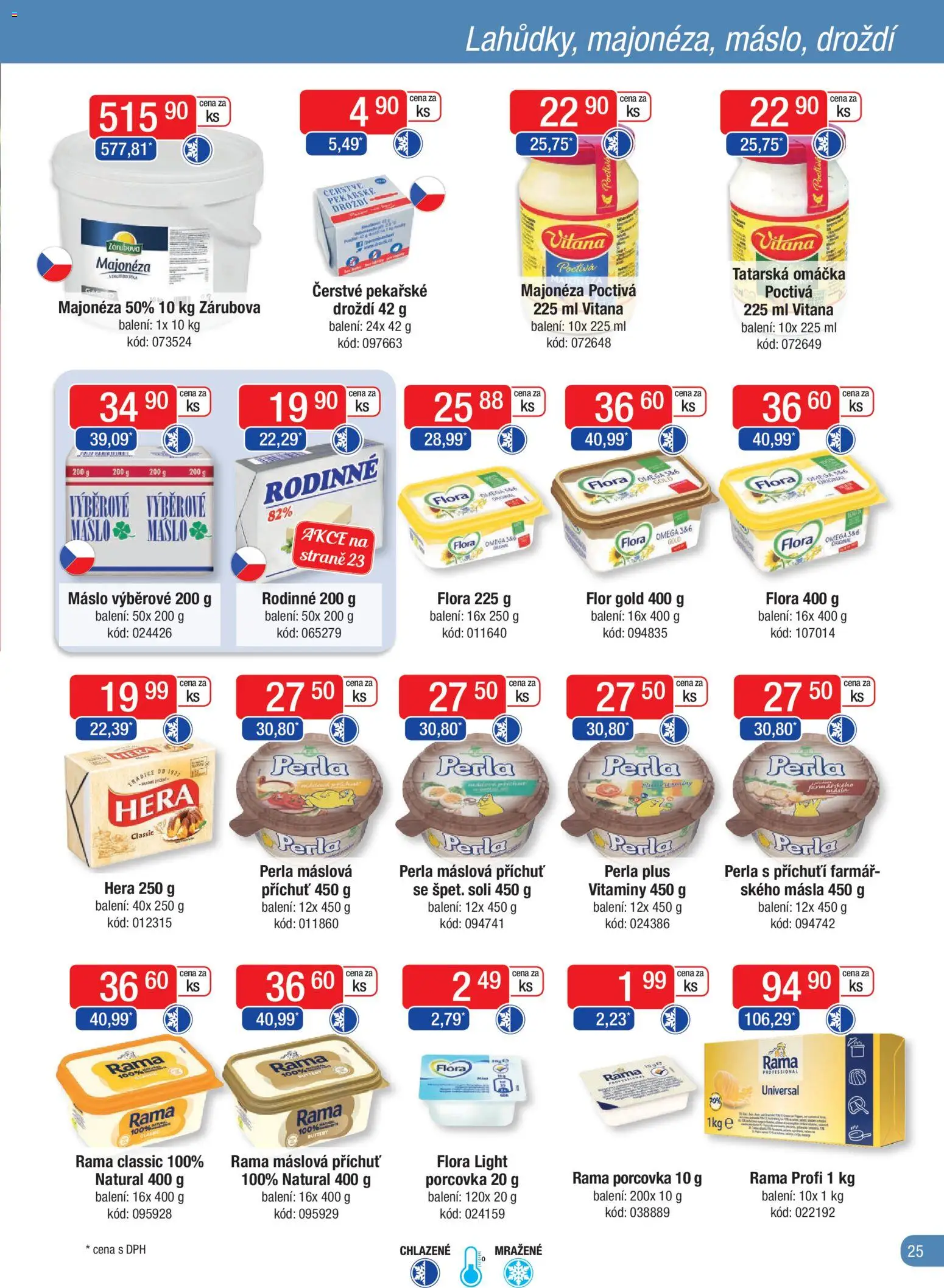 Astur & Qanto leták - Velkoobchod fresh 12/2025 od 01.12.2025 | Strana: 25 | Produkty: Vitamíny, Perla máslová, Tatarská omáčka, Rama 1kg