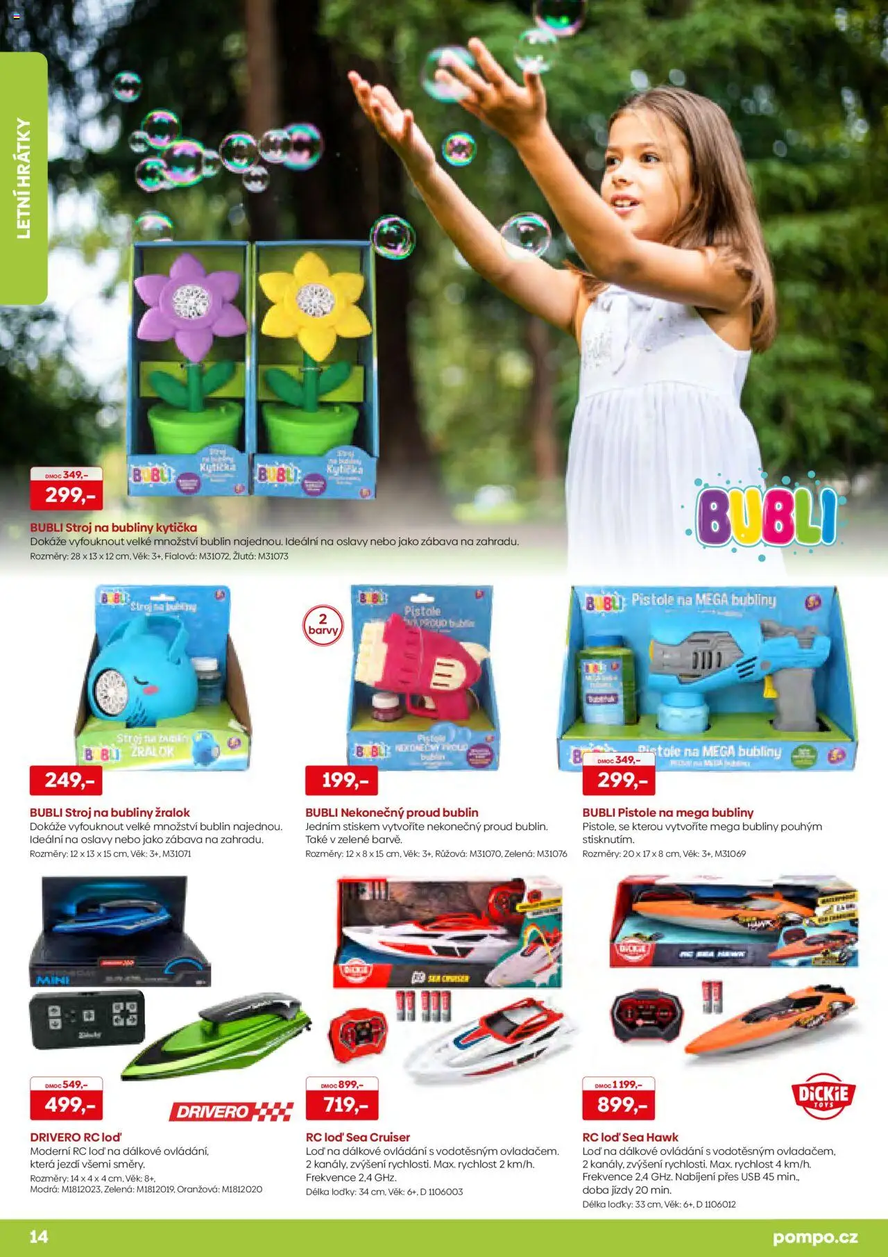 POMPO katalog Léto 2025 od 16.05.2025 | Strana: 14 | Produkty: USB, Barvy