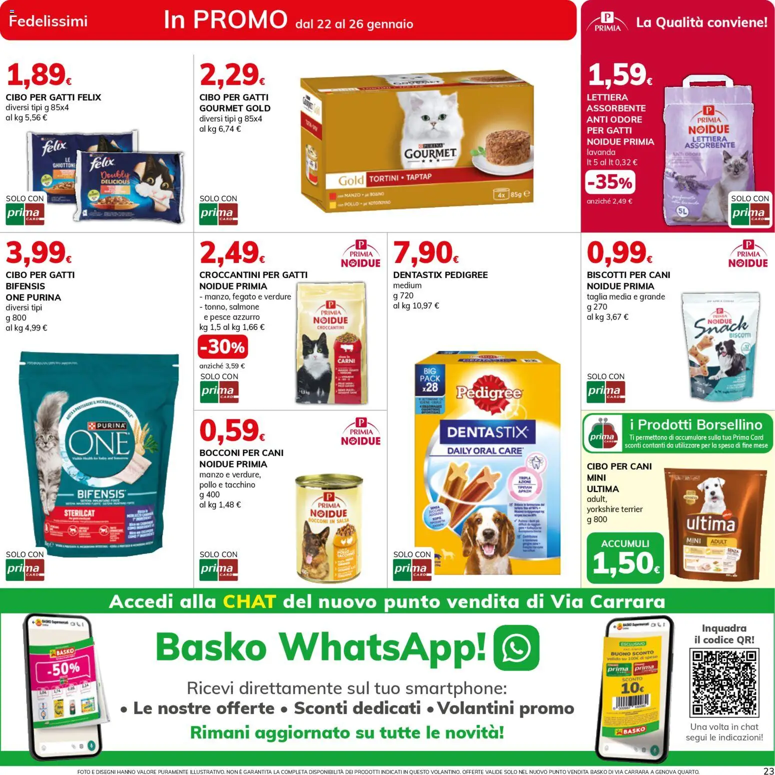 Volantino Basko del 22.01.2026 | Pagina: 23 | Prodotti: Pollo, Salmone, Verdure, Salsa