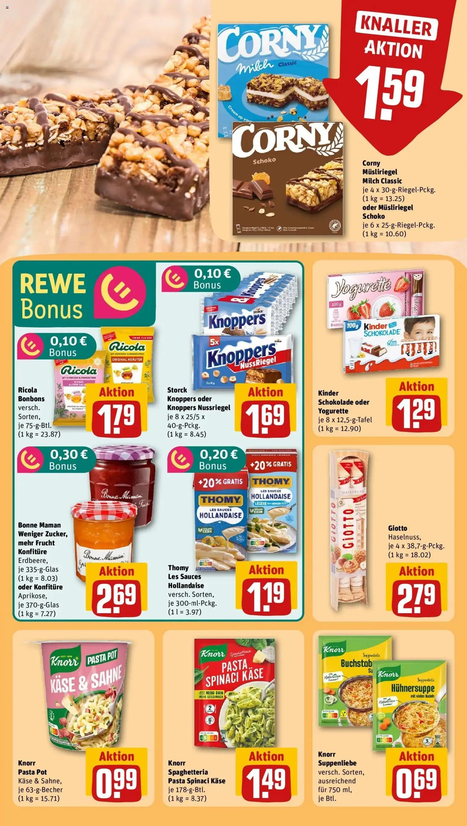 Rewe prospekt Hannover	 – gültig ab 16.02.2026 | Seite: 16 | Produkte: Thomy les sauces, Milch, Schokolade, Sahne