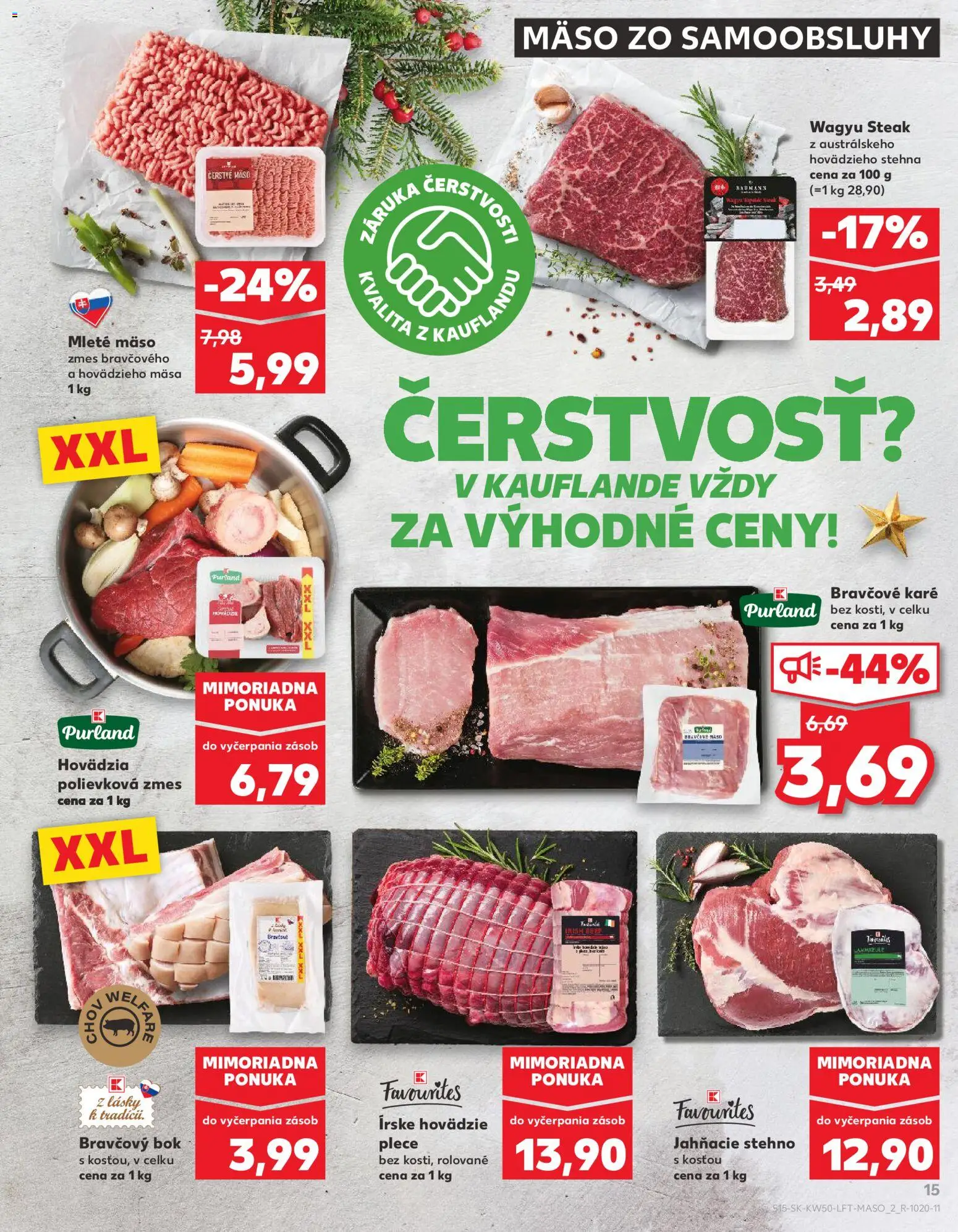 Nové Kaufland akcie – leták je platný od 11.12.2025 | Strana: 15