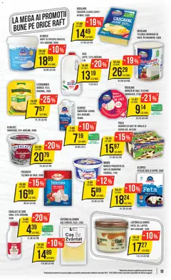 Ofertele Mega Image valabile de la 18.12.2025 | Pagină: 19 | Produse: Tırnak makası, Lapte, Brânză, Iaurt
