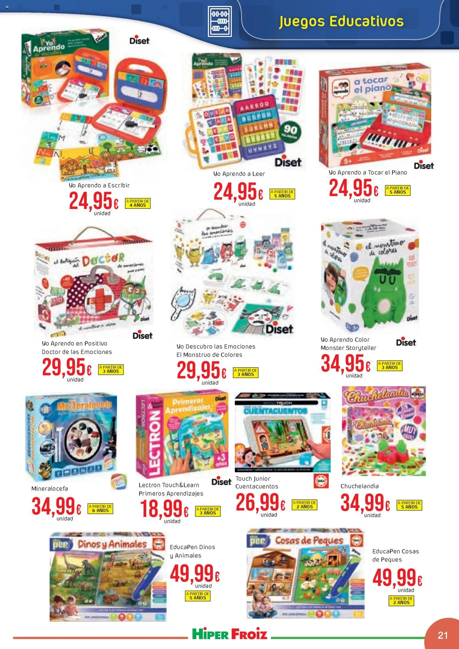 Froiz - Catálogo Juguetes │ válido desde el 21.11.2025 | Página: 21