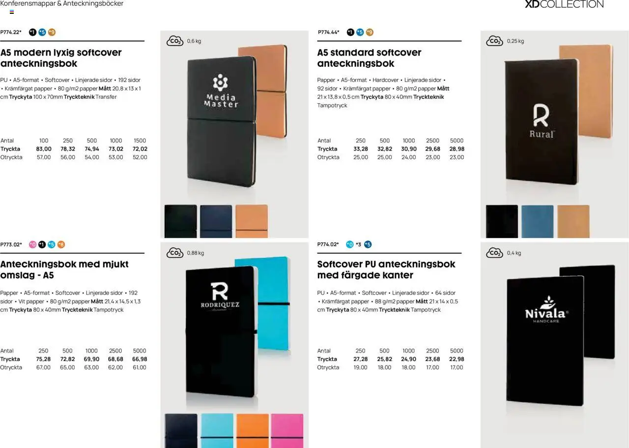 Lyreco reklamblad aktuell från 12.03.2024 | Sida: 187 | Produkter: Papper, Anteckningsbok