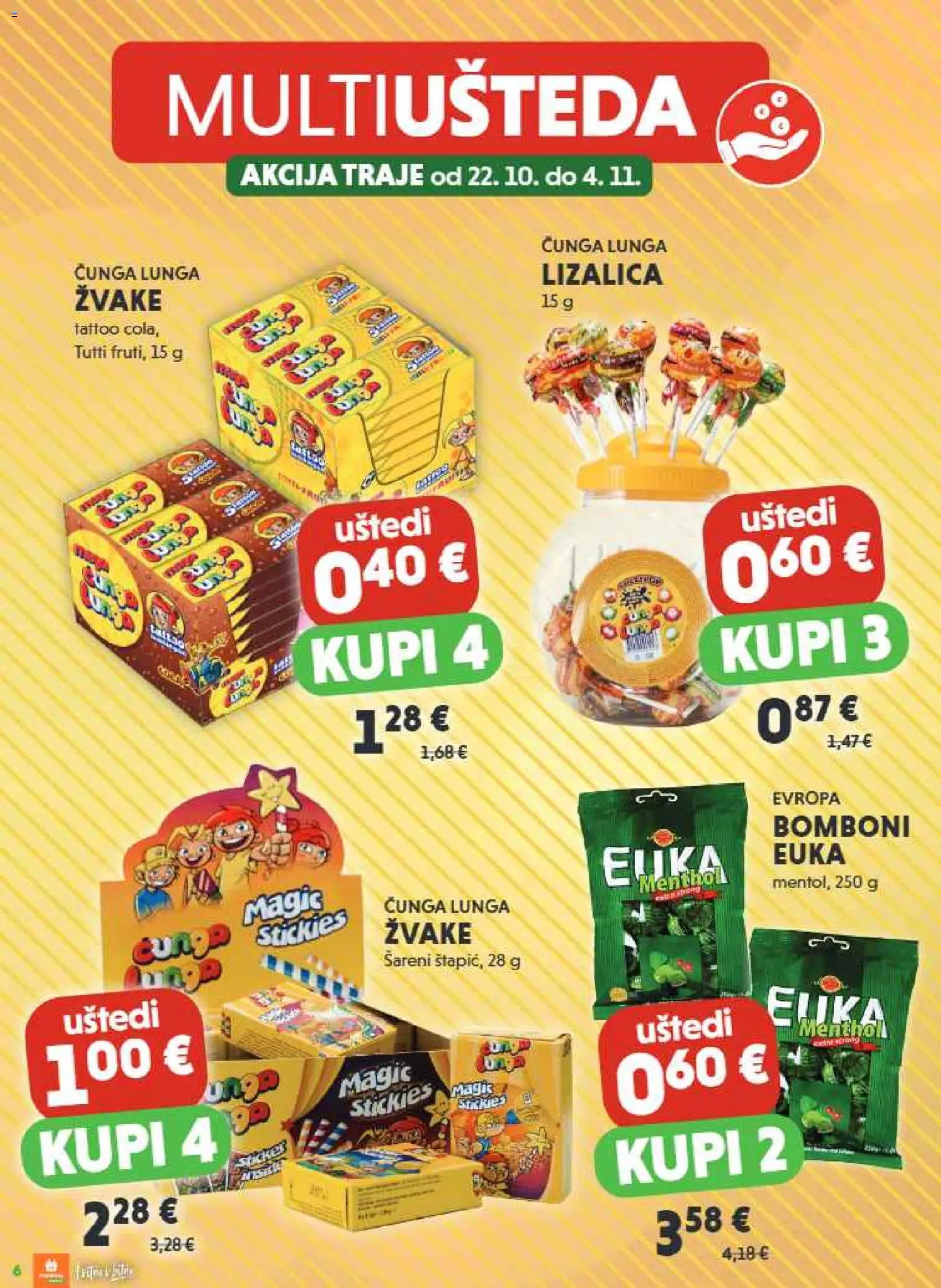 Studenac katalog | vrijedi od 22.10.2025 | Stranica: 6 | Proizvodi: Bomboni