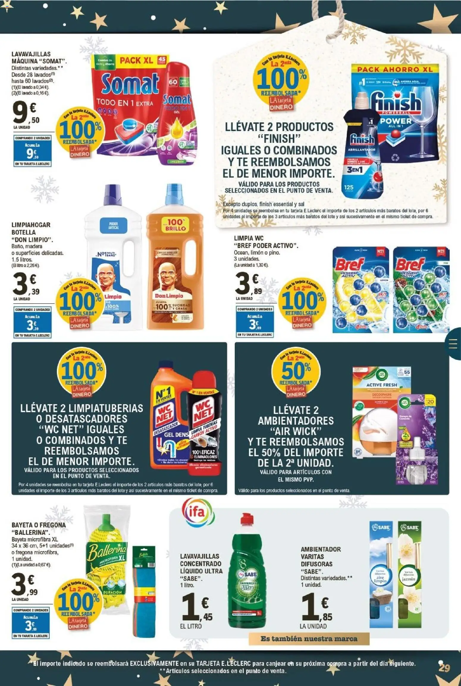E.Leclerc folleto │ válido desde el 26.12.2025 | Página: 29 | Productos: Té, Lavavajillas