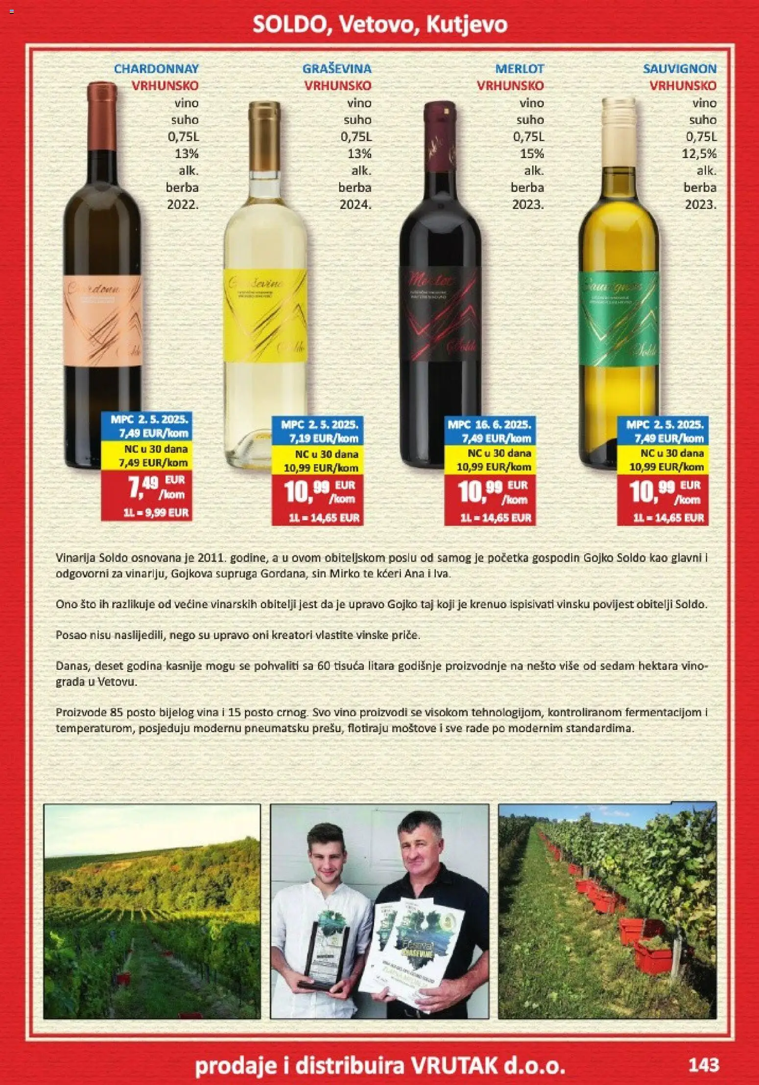 Vrutak katalog | vrijedi od 01.11.2025 | Stranica: 143 | Proizvodi: Vino