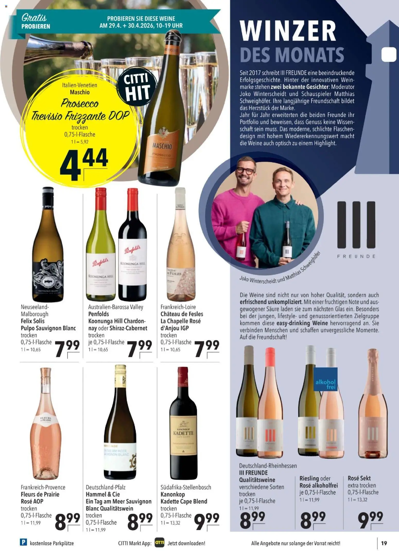 CITTI tilbudsavis – gyldig fra 29.04.2026 | Side: 19 | Produkter: Prancha