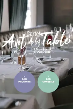 Promocash - Prévisualisation de Promocash Carte art de la table valide à partir de 19.11.2025