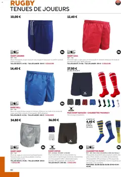 Sport 2000 - Prévisualisation de Sport 2000 brochure valide à partir de 01.06.2025 | Page: 80 | Produits: Coton, Bandes élastiques, Élastiques